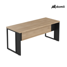 Mesa Reta Pérola Pé Aço