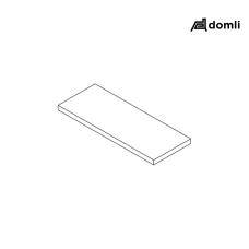 Prateleira avulsa para armários Prateleira avulsa para armários