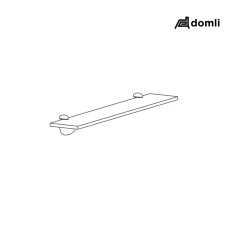 Prateleira linear diamante Prateleira linear diamante