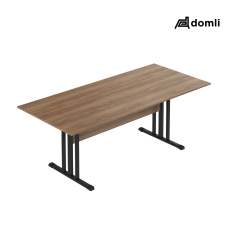 Mesa Reunião Retangular Prata