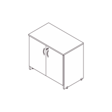 Armário secretária diamante