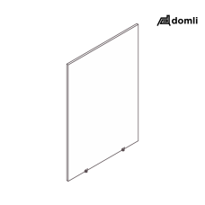 Painel lateral cabine atendimento diamante Painel lateral cabine atendimento diamante
