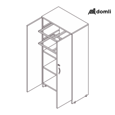 Armário diretor (1 / 2 / 3 / 4) pasta suspensa plus