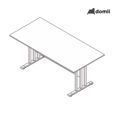 Mesa reunião retangular plus