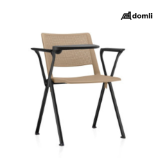 UP Cadeira fixa com prancheta escamoteável