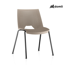 Strike cadeira fixa empilhável